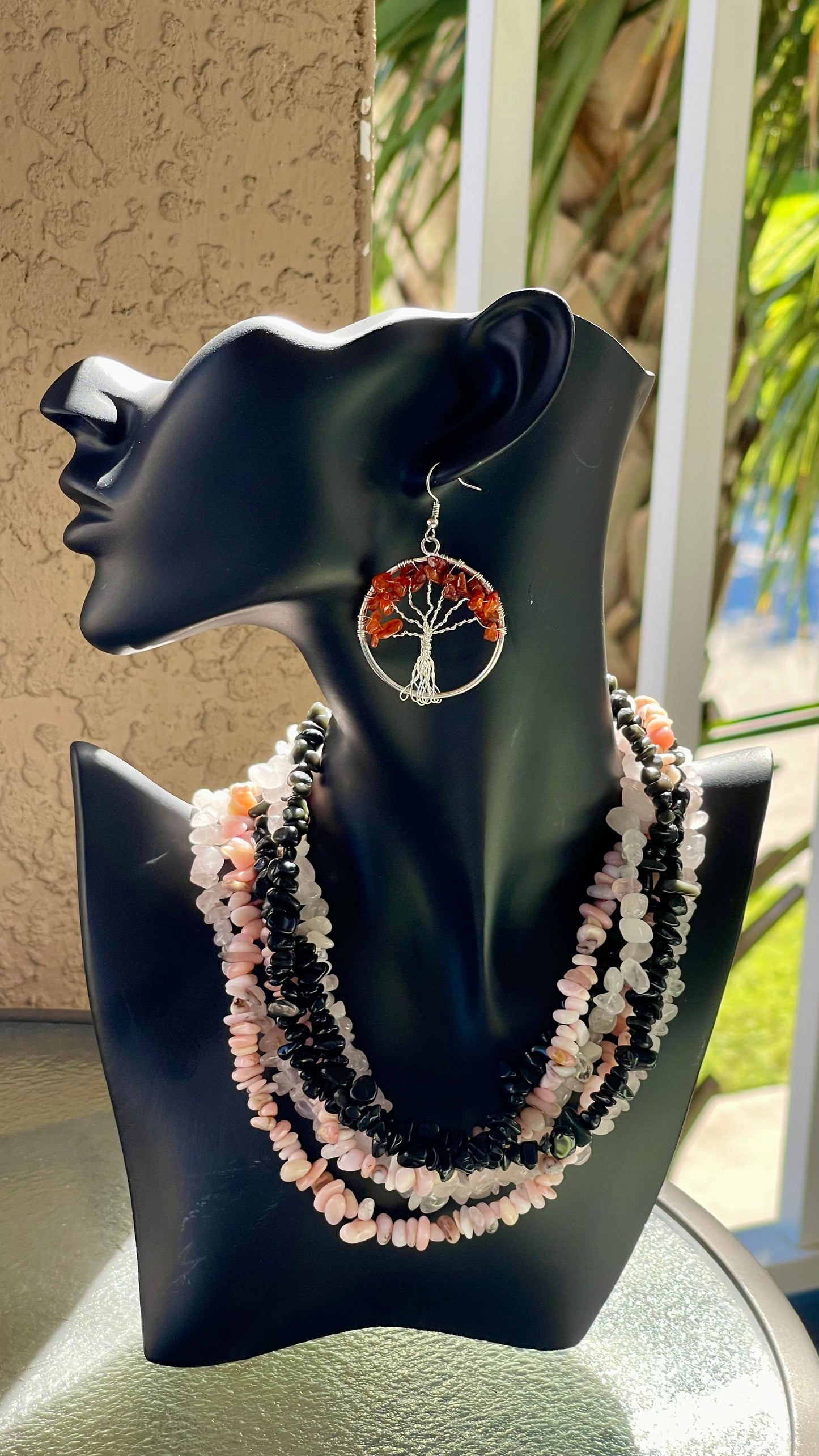Carmelian Agate Earrings