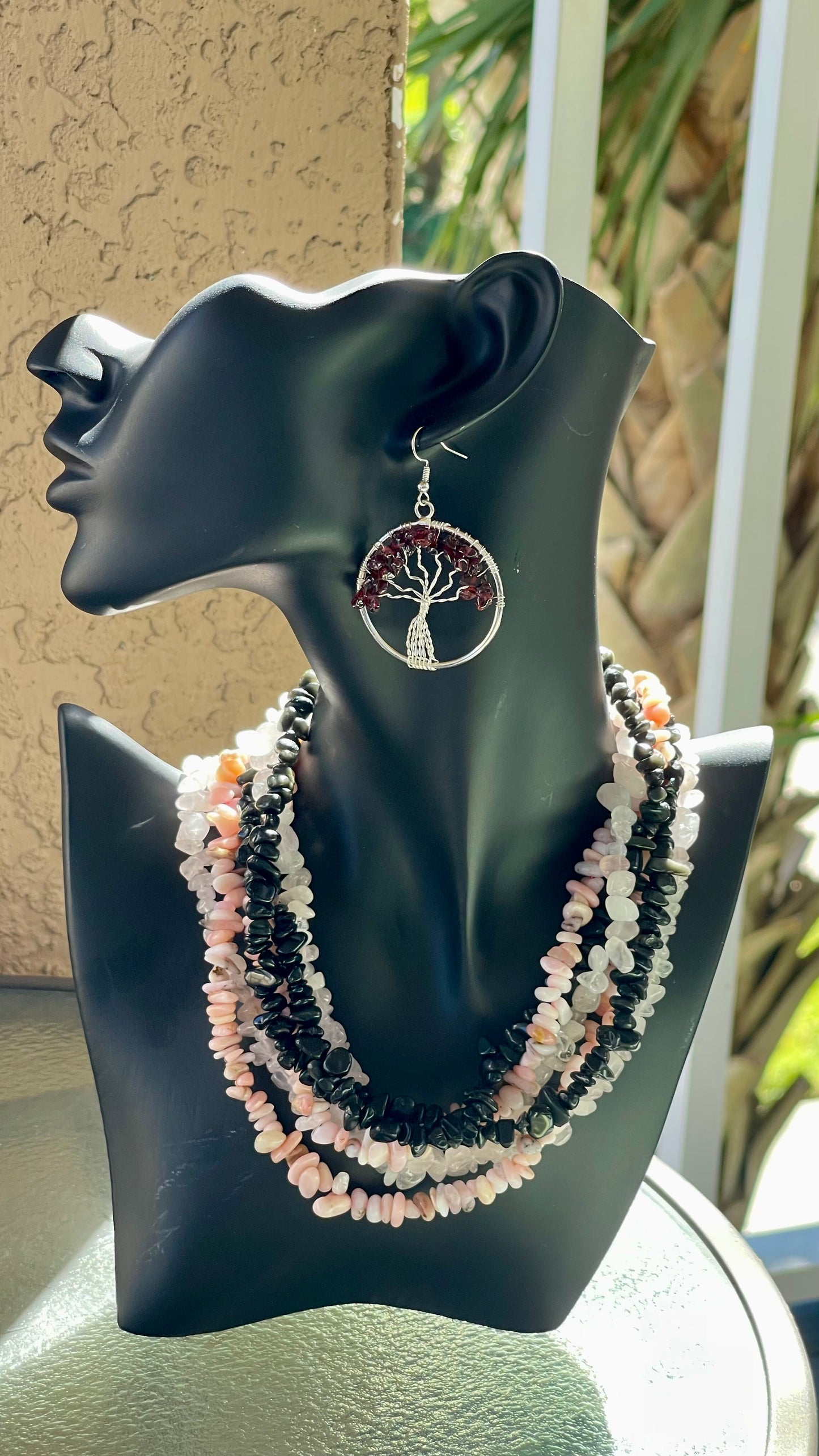 Garnet Earrings