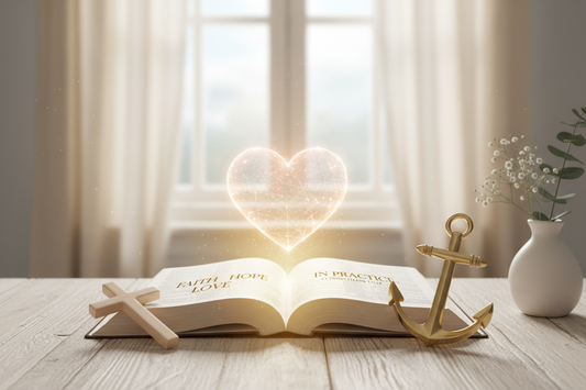 Faith Hope and Love in Practice - Christian devotional blog with KJV scriptures