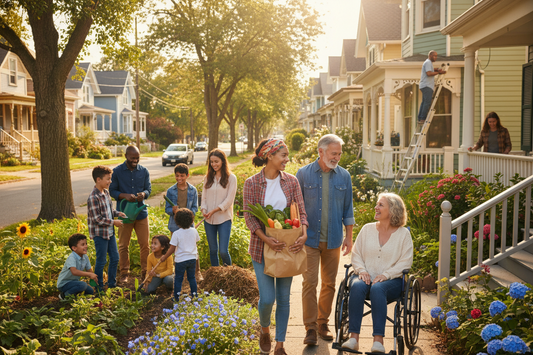 Christian devotional blog about loving your neighbor with KJV Bible scriptures