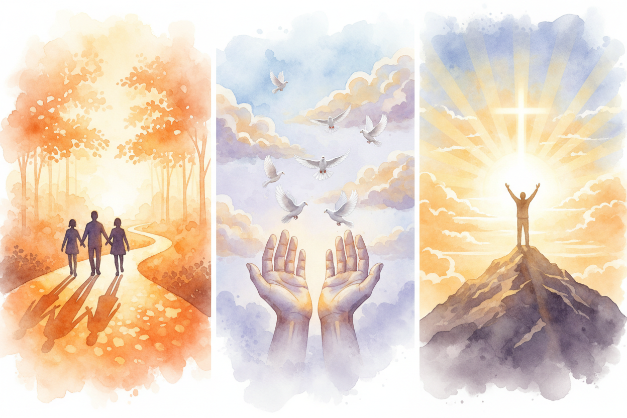 Three F's That Change Everything: Friendship, Forgiveness, and Following Jesus by Pure Energy Crystals