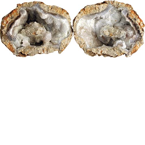 Crystalline Bravo Geodes 95% Hollow