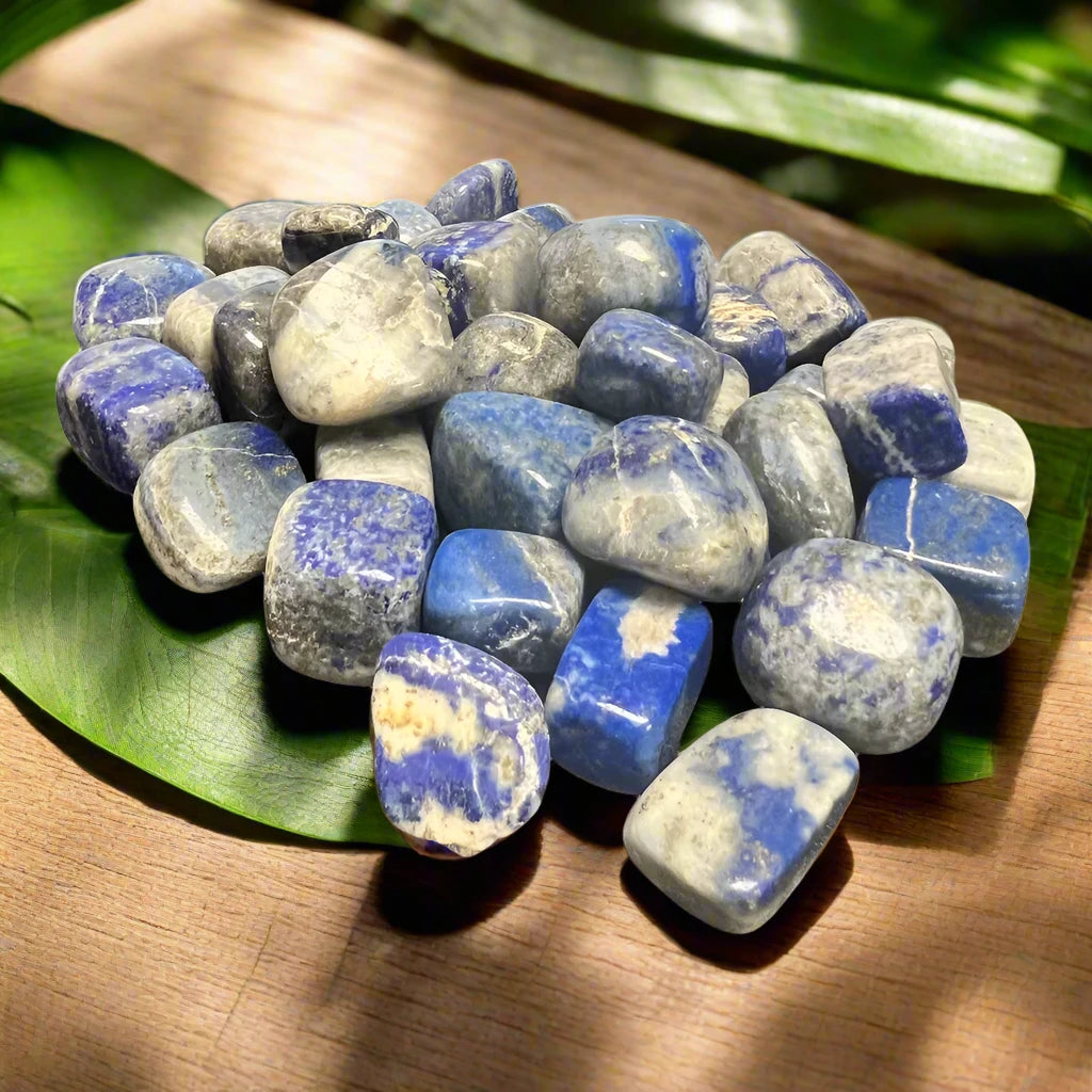 Lapis Tumbled Polished Stones