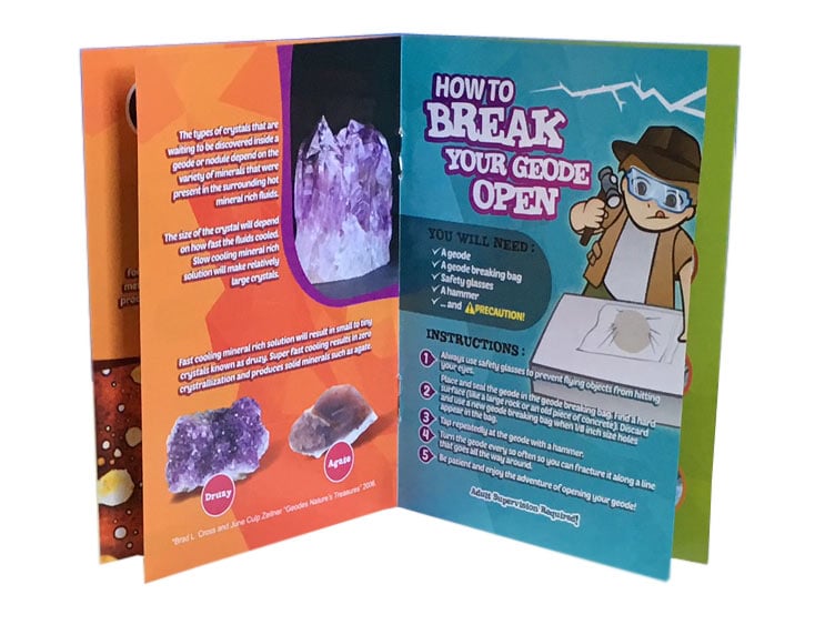 Break Your Own Geodes Kit 4 Geodes