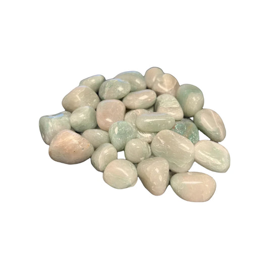 Light Green Aventurine Tumbled Polished Stones