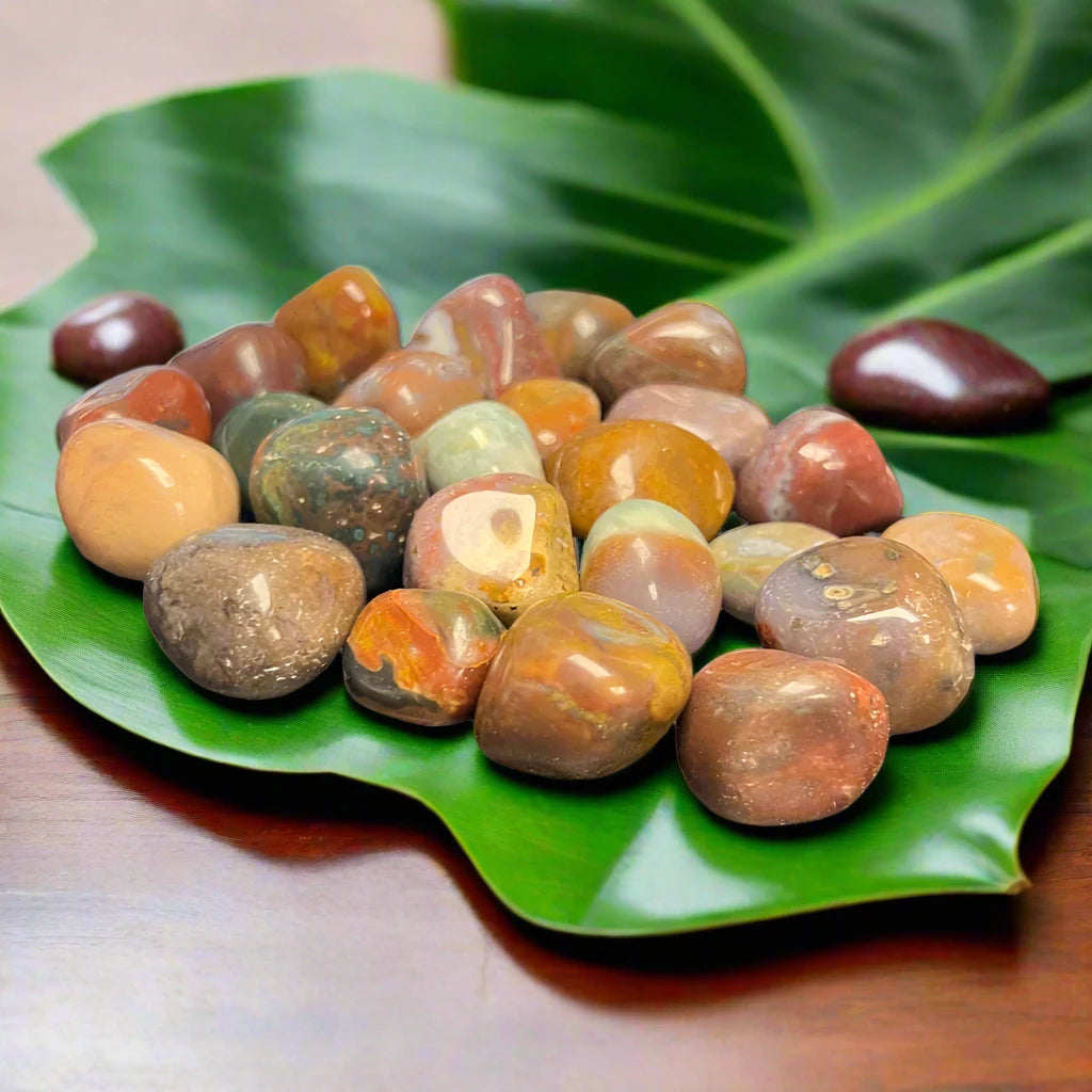 Jasper Tumbled Polished Stones