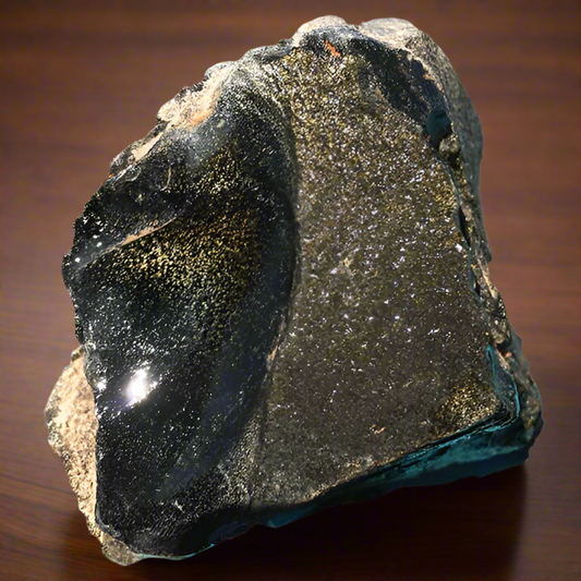 Gold Sheen Obsidian Lapidary Rough