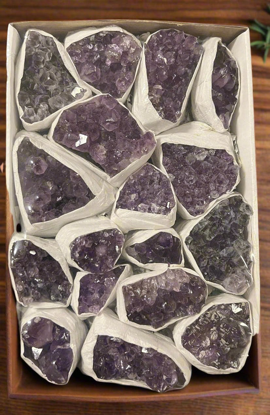 Amethyst Clusters Flat HQ A Grade