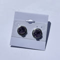 Amethyst Druzy Natural Earrings at Pure Energy Crystals 