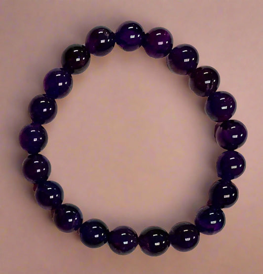 Amethyst HQ Round Bracelets