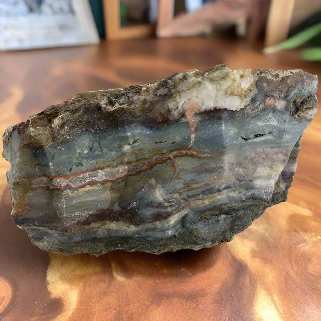 Banded Seam Agate Lapidary Rough