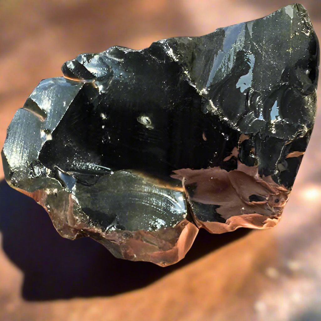 Black Obsidian Lapidary Rough