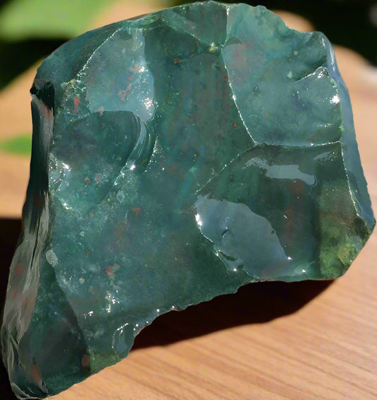 Bloodstone India Lapidary Rough