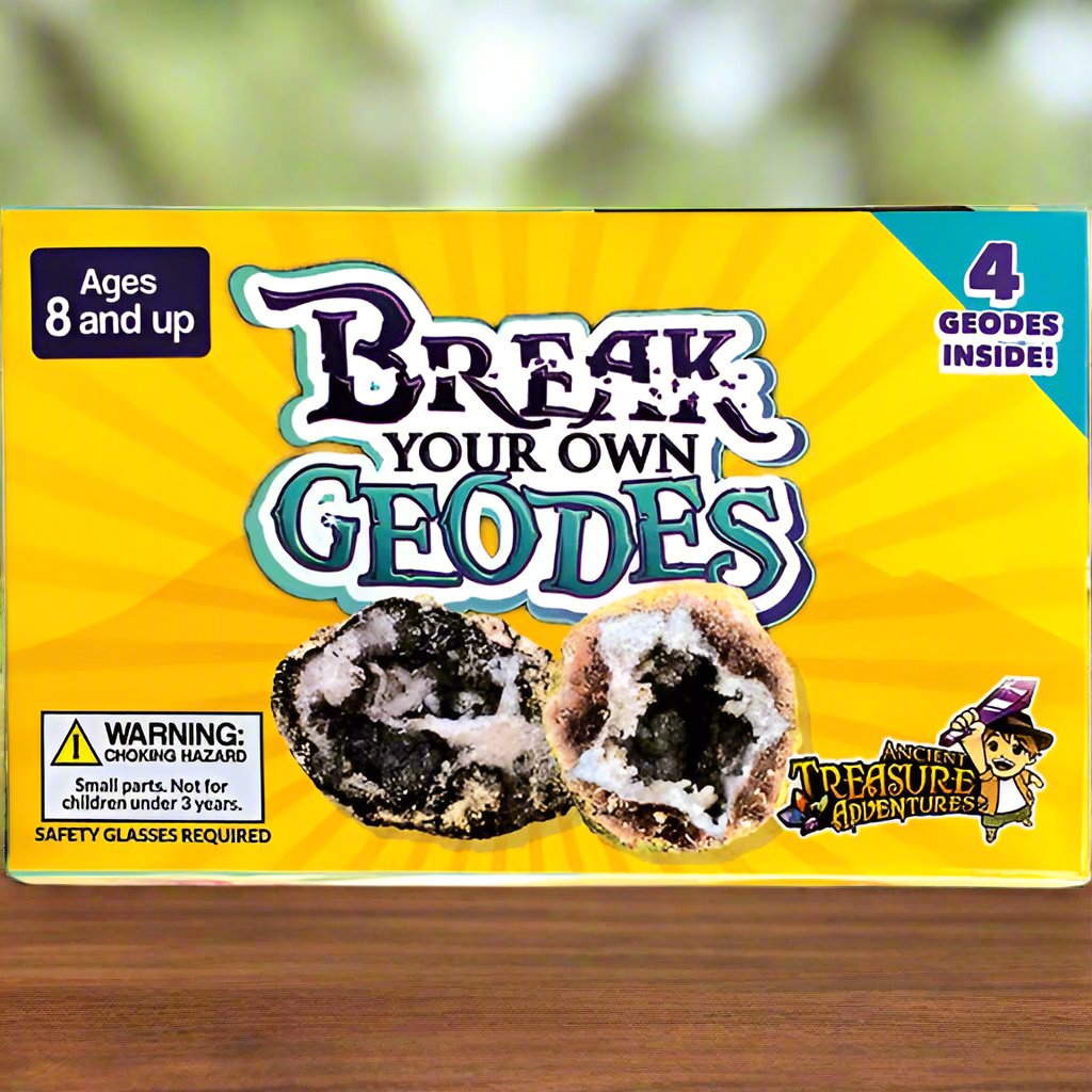 Break Your Own Geodes Kit 4 Geodes