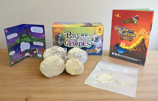 Break Your Own Geodes Kit 4 Geodes
