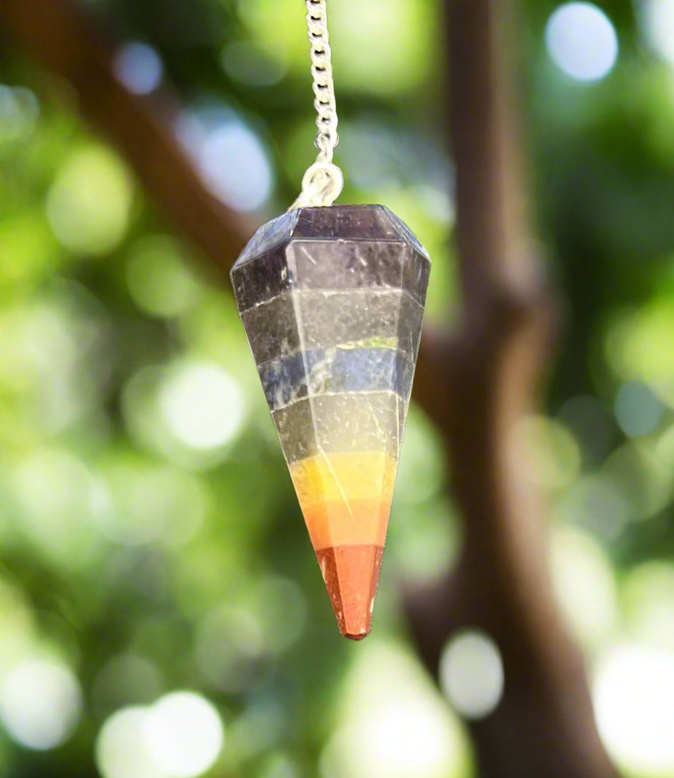 Chakra Pendulum Approx 1.25 Inch Diameter