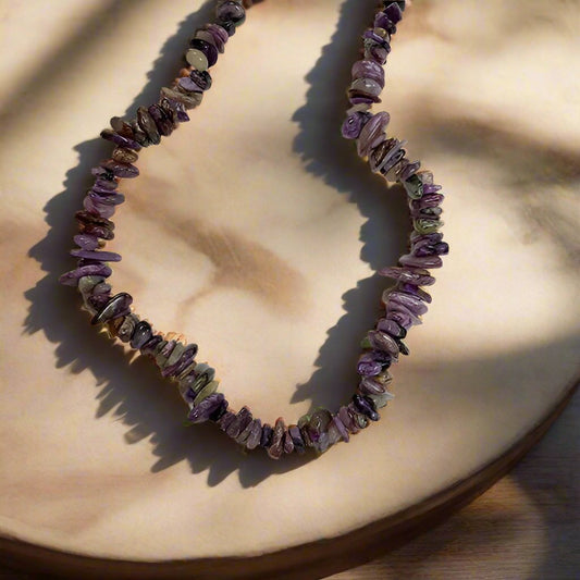 Charoite Necklaces 30-32 Inches