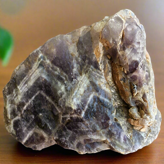 Chevron Amethyst Rough