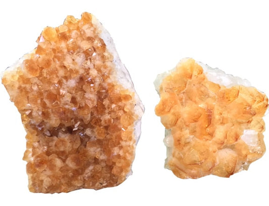 Citrine Cluster Flat Bases