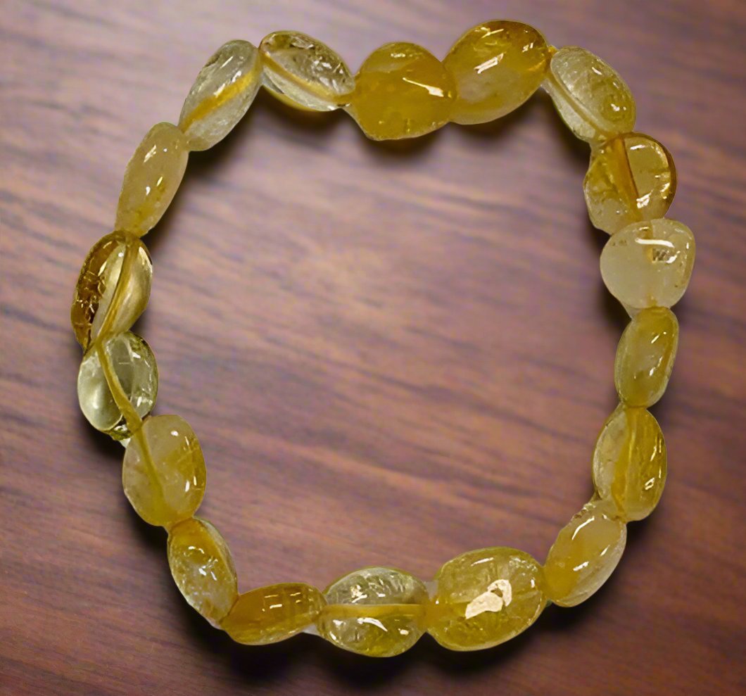 Citrine Nugget Bracelets