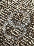 Clear Quartz Bracelet in Florida from Pure Energy Crystals In a basket 