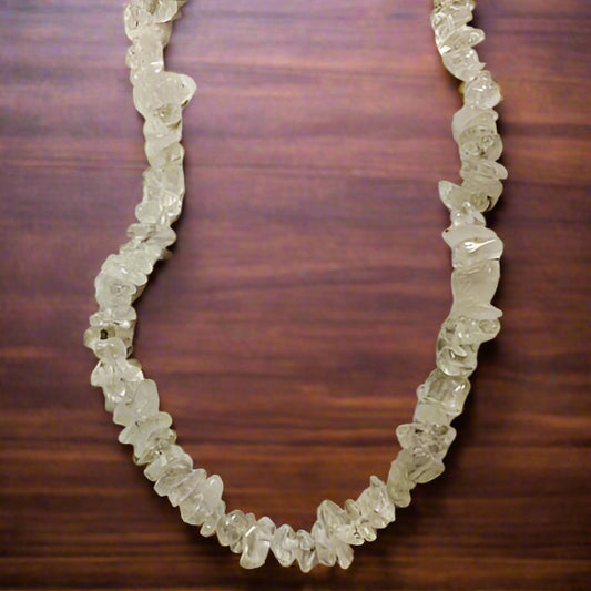 Clear Quartz Necklaces 30-32 Inches