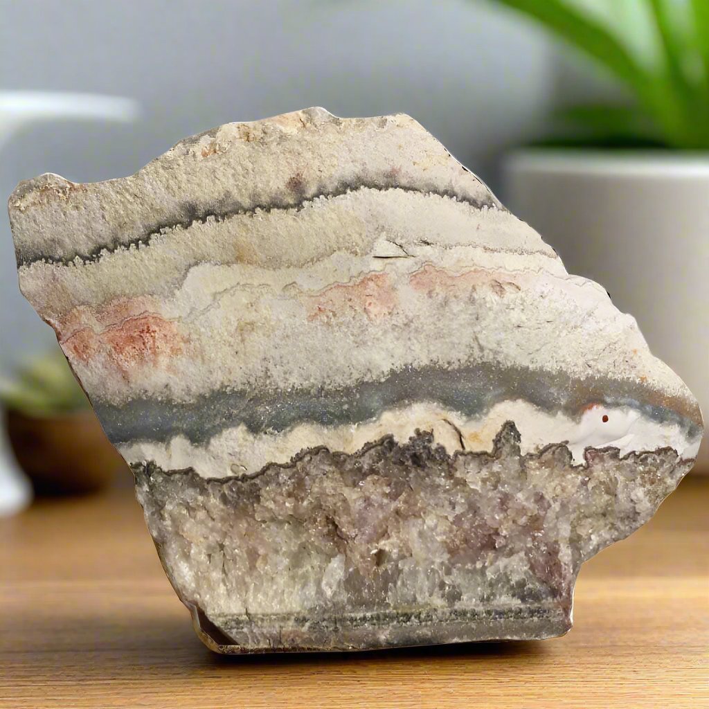 Crazy Lace Agate #3 (w) Lapidary Rough