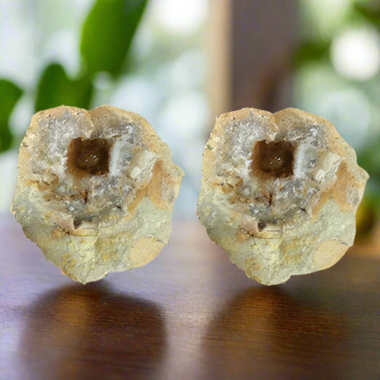 Crystal Canyon Semi Hollow Whole Geodes