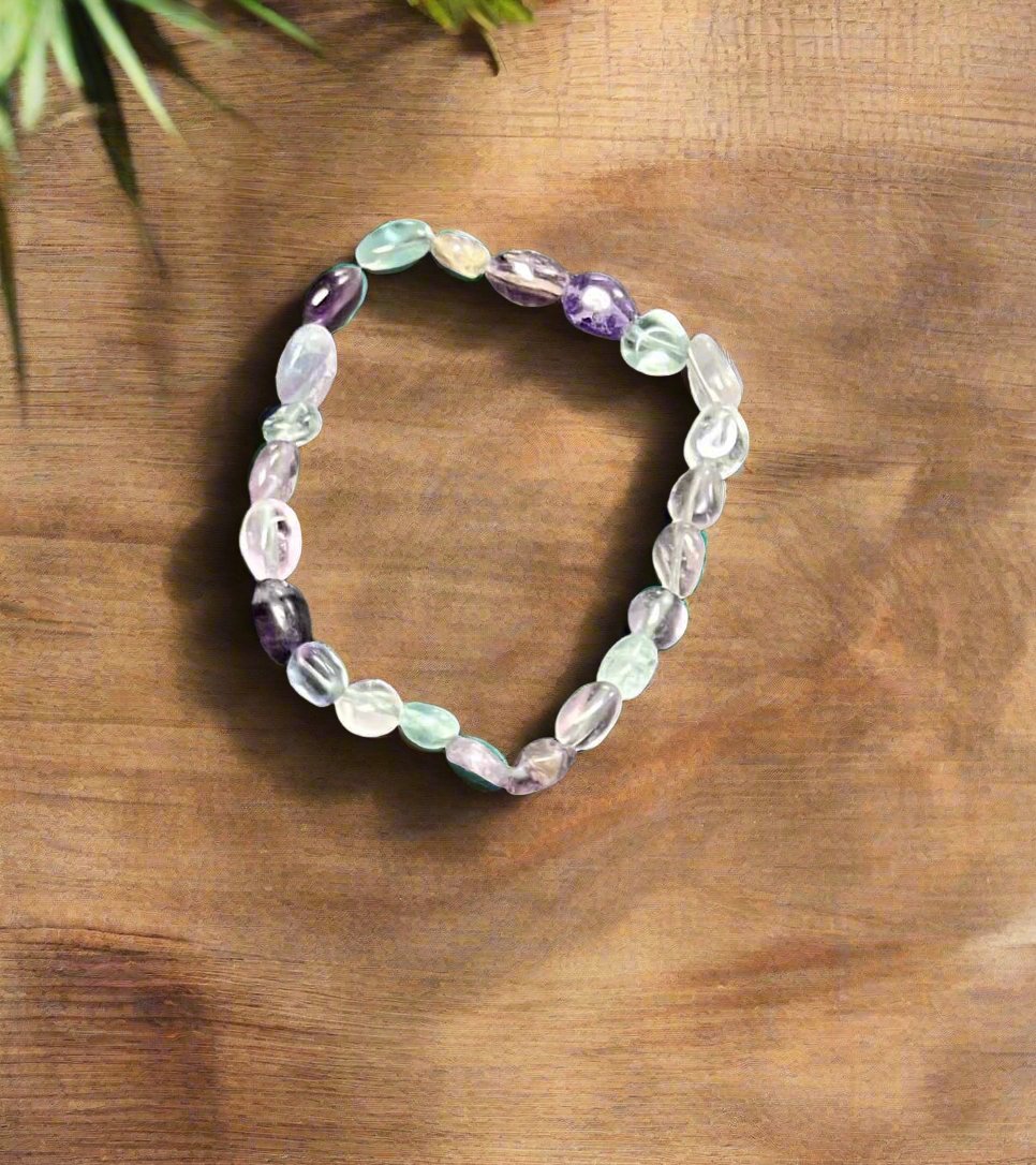 Fluorite Nugget Bracelets