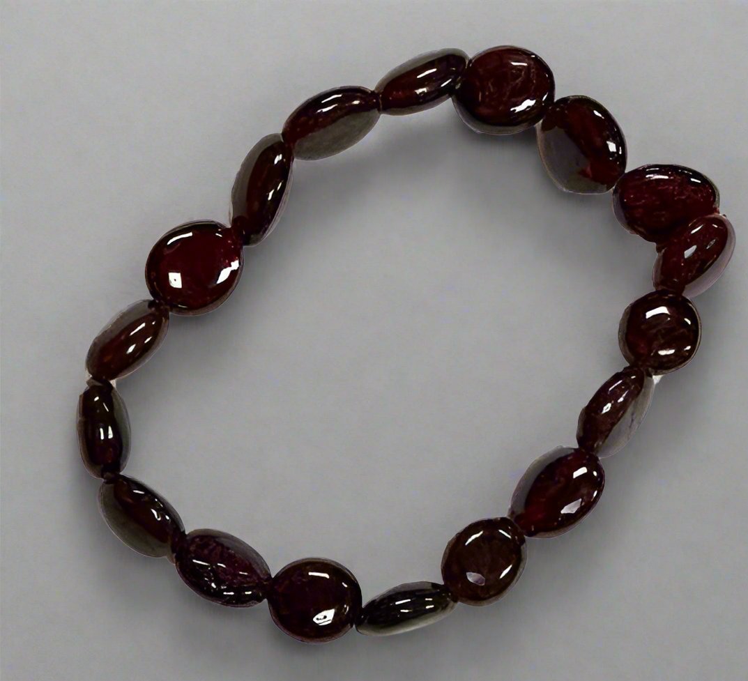 Garnet Nugget Bracelet