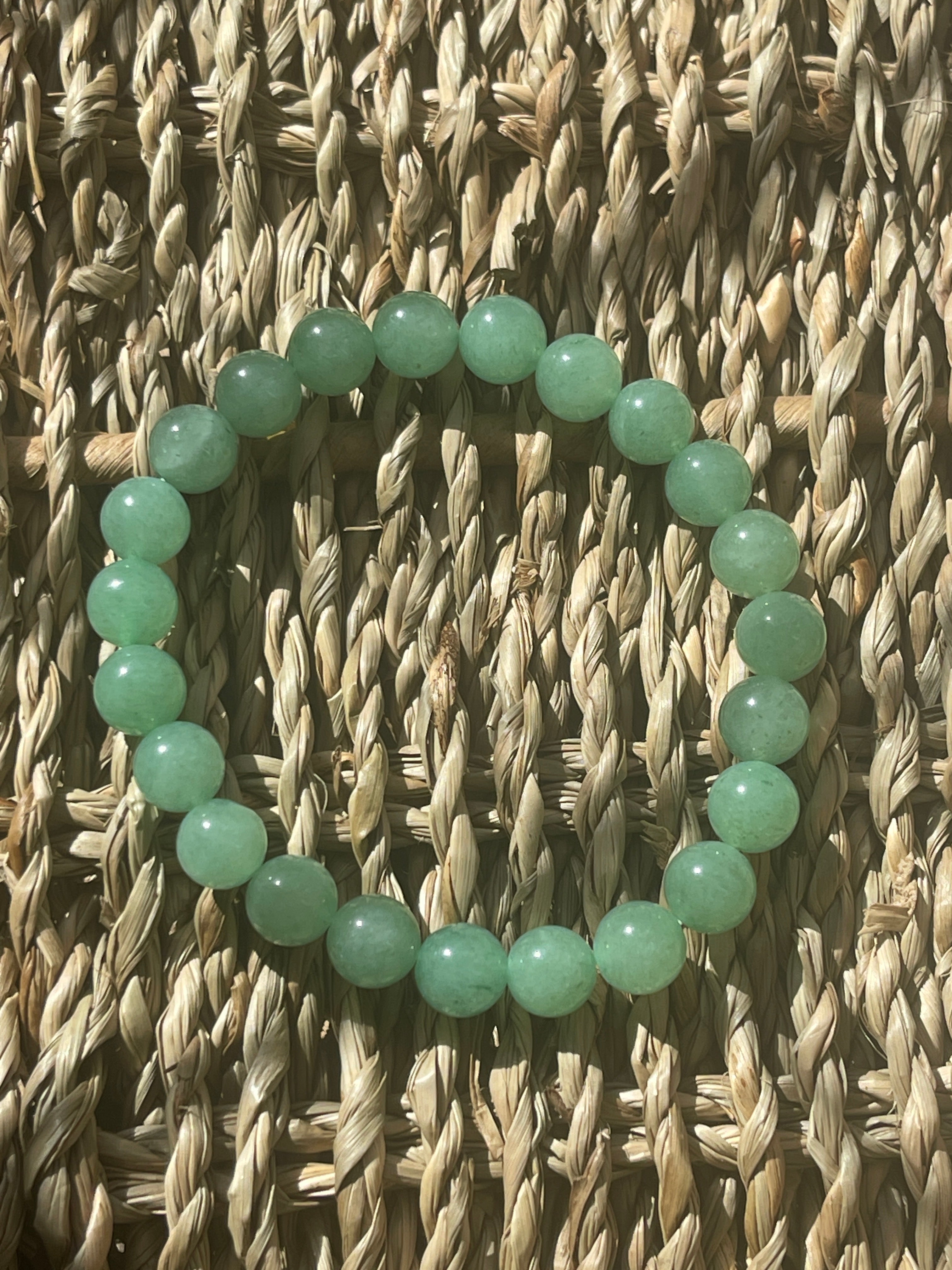 Green Aventurine Bracelet Florida studio by Pure Energy Crystals 