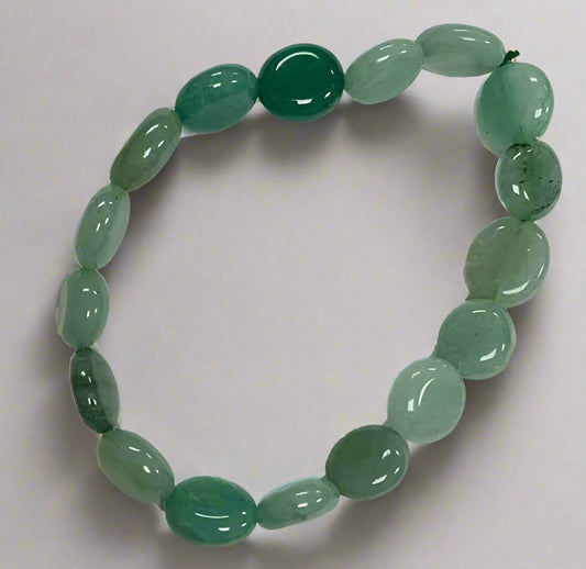 Green Aventurine Nugget Bracelet