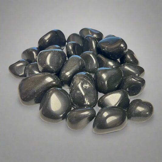 Black Jasper Tumbled Polished Stones