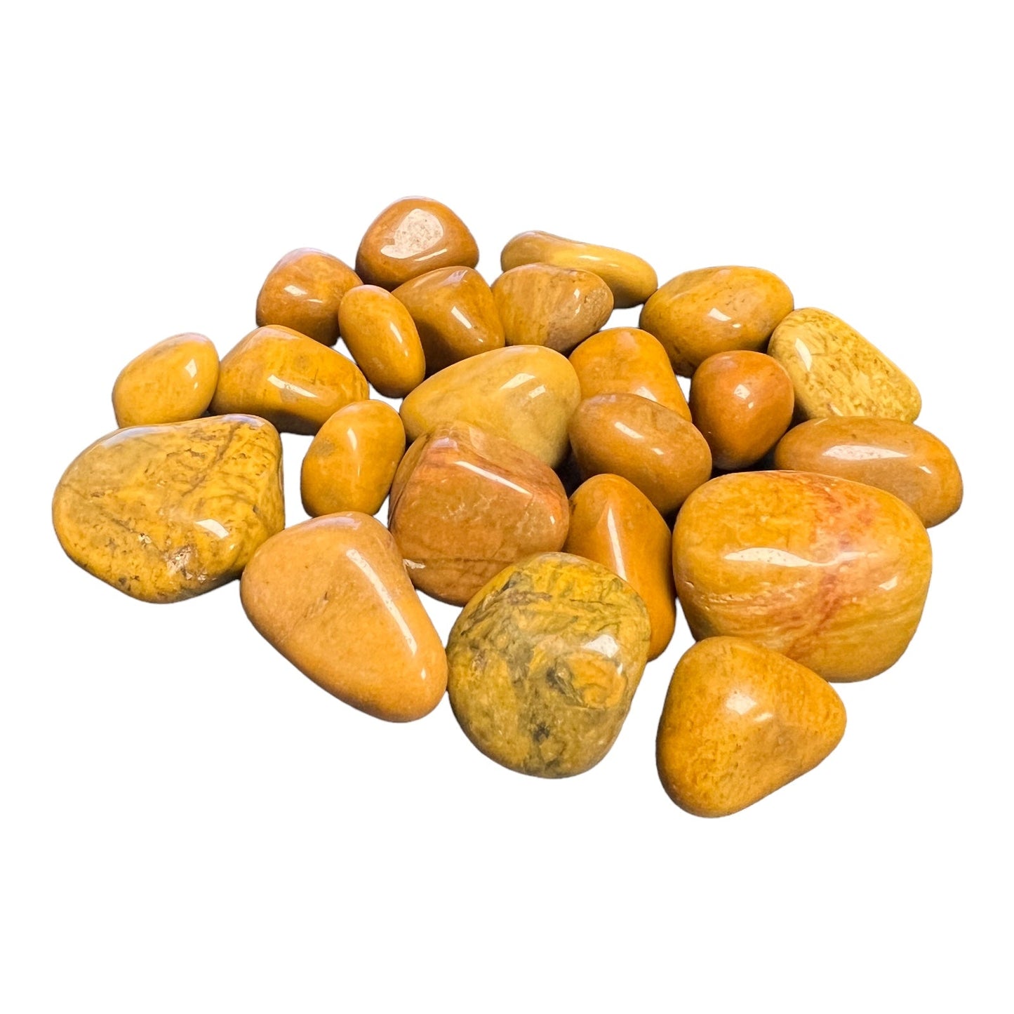 Camel Agate Tumbled Polished Stones