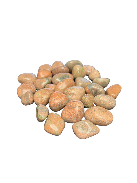 Indian Unakite Tumbled Polished Stones