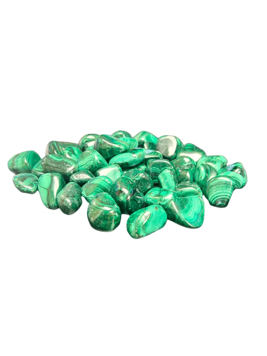 Malachite Tumbled Polished Stones