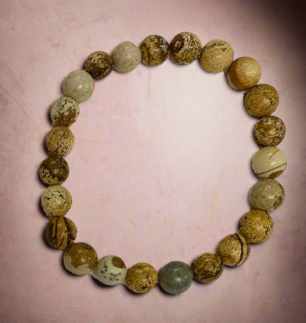 Jasper 8mm Round Bracelet