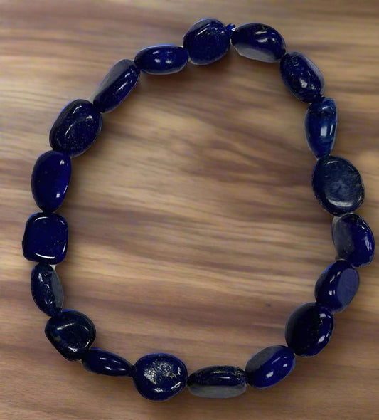 Lapis Gemstone Nugget Bracelets