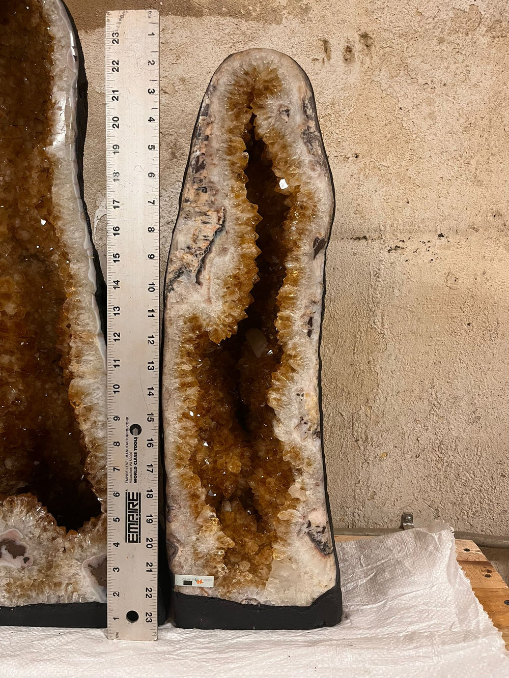 Mixed lot Amethyst and Citrine Cathedrals Lot Two