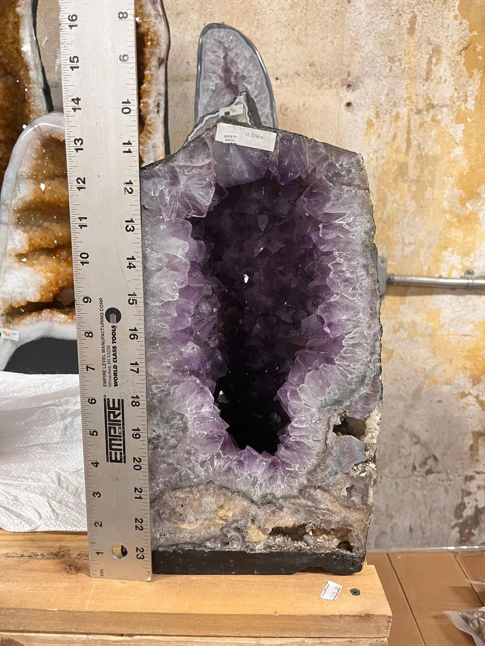 Mixed lot Amethyst and Citrine Cathedrals Lot Two