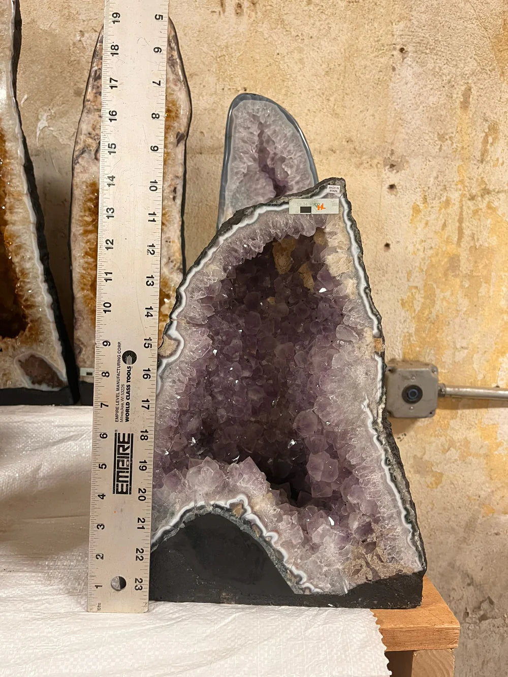 Mixed lot Amethyst and Citrine Cathedrals Lot Two
