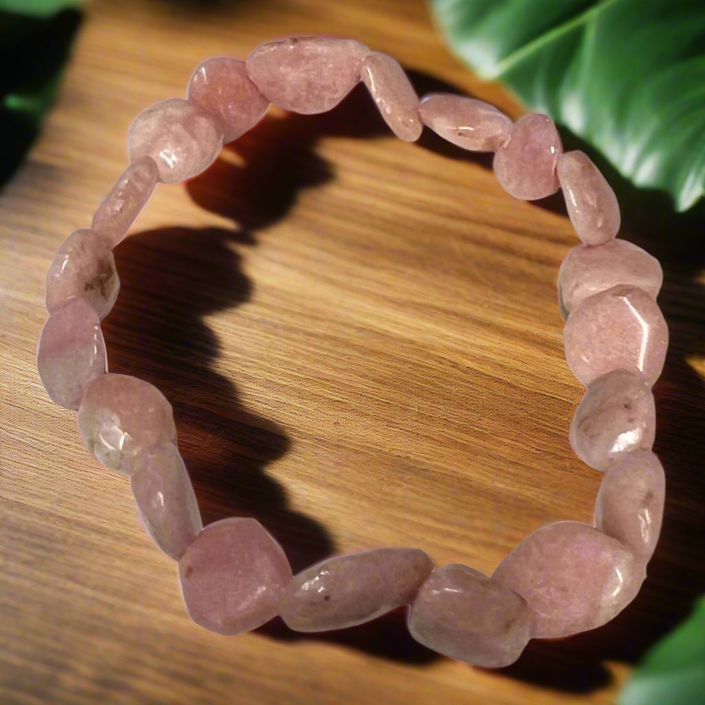 Pink Opal Nugget Bracelet