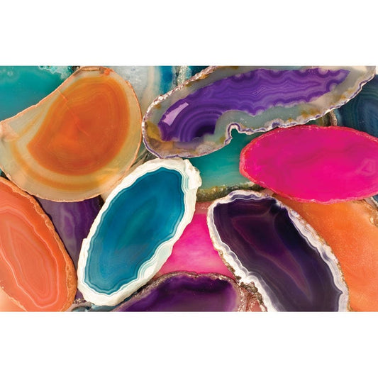 Polished Agate Slabs Assorted Color