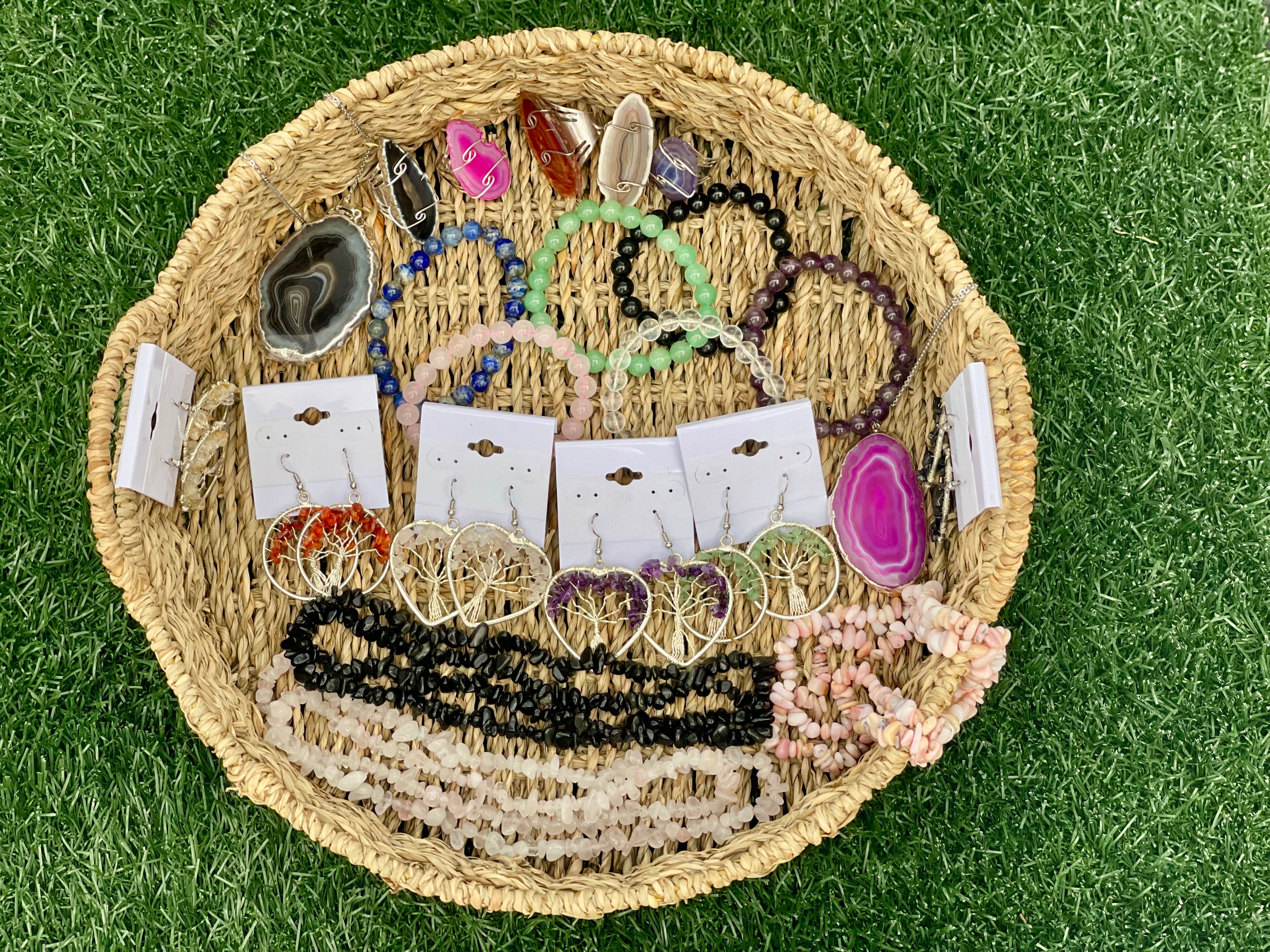 Pure Energy Crystals Gemstone Jewelry 