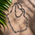 Rhodonite necklace with natural gemstones for love, compassion, and emotional healing