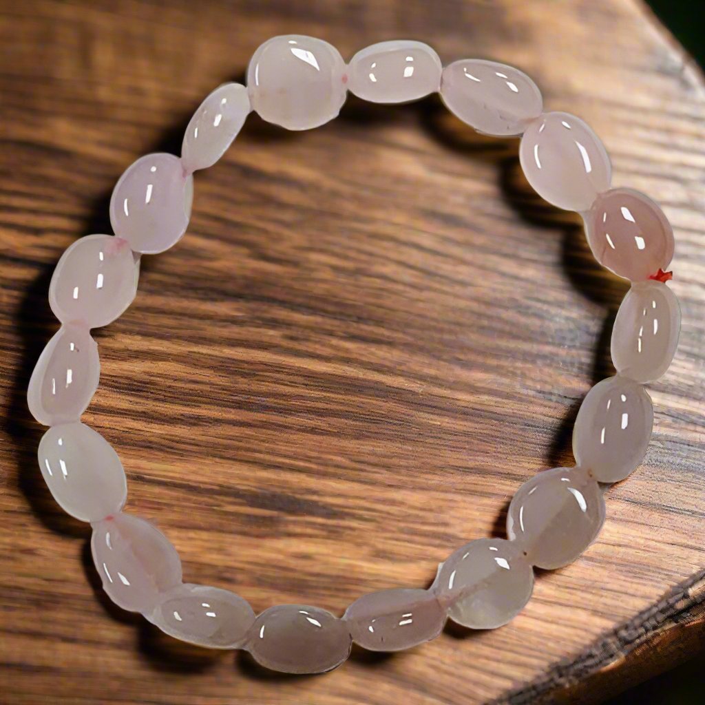 Rose Quartz Nugget Bracelets