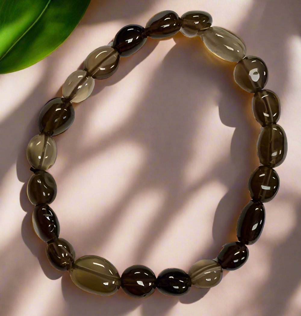 Smoky Quartz Nugget Bracelets