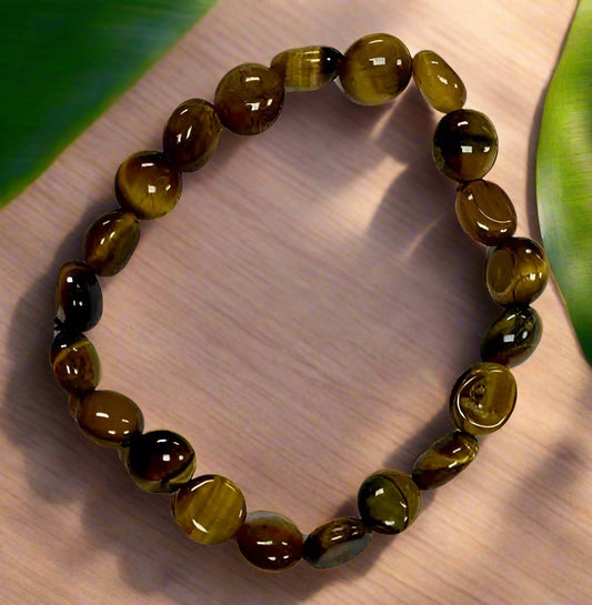 Tigers Eye Nugget Bracelets