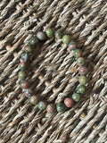Unakite Bracelet Pure Energy Crystals in Florida 