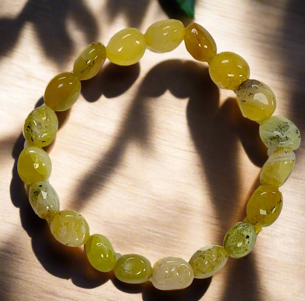 Yellow Opal Nugget Bracelets